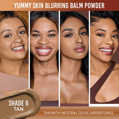 Danessa Myricks Yummy Skin Blurring Balm Powder 18g 6 - TAN w NEUTRAL