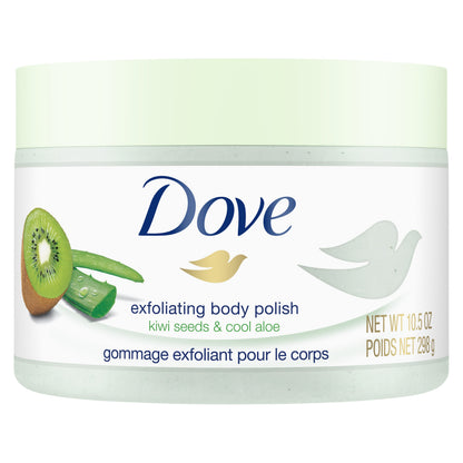 Dove Exfoliating Body Polish 298g KIWI SEEDS & ALOE - GENTLE