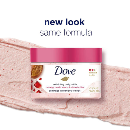 Dove Exfoliating Body Polish 298g POMEGRANATE SEEDS