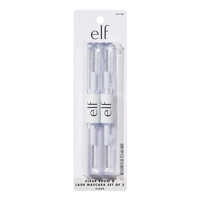 ELF Clear Brow & Lash Mascara 2.5ml 2-PACK