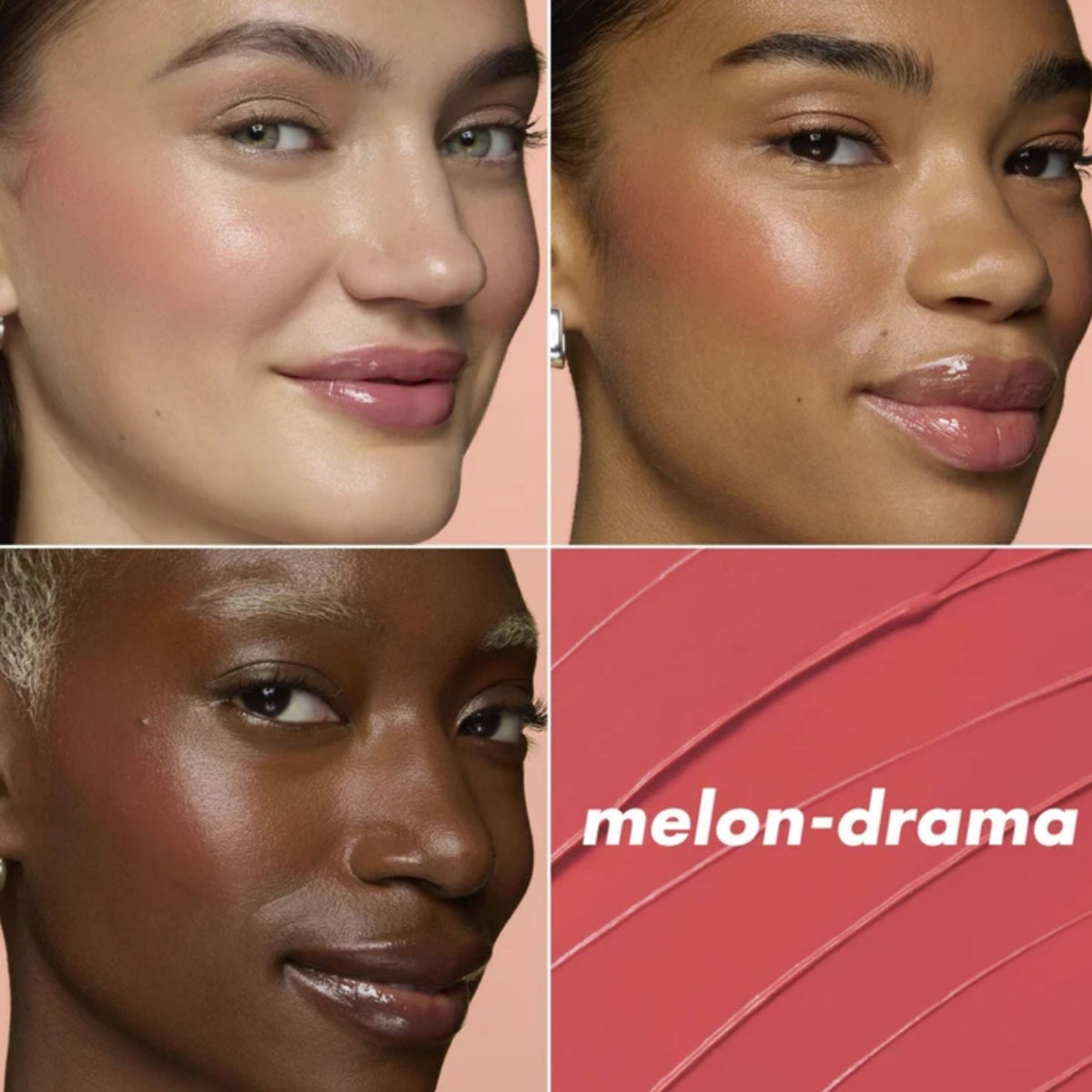 ELF Soft Glam Cream Blush Stick 9g MELON-DRAMA