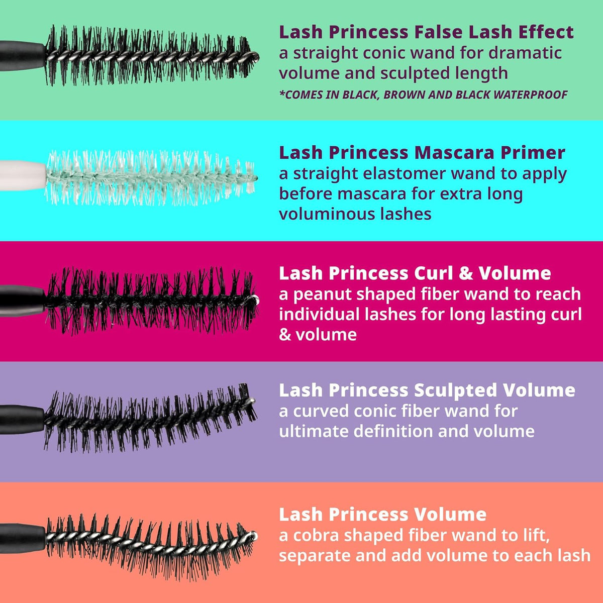 Essence Lash Princess Mascara 12ml | Sold per Piece CURL&VOLUME (Pink)