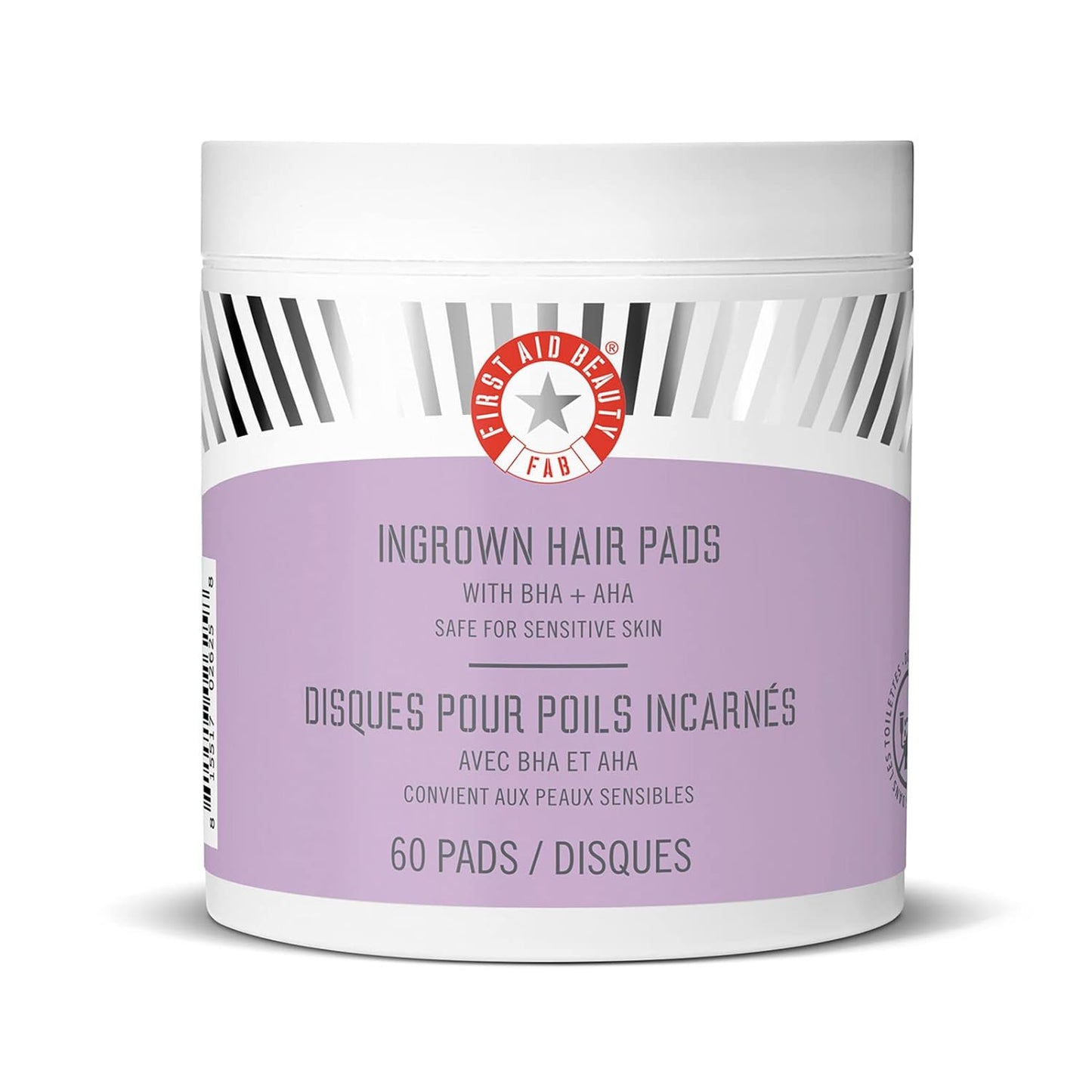 First Aid Beauty Ingrown Hair Pads 60 Pads | With BHA + AHA 60 PADS