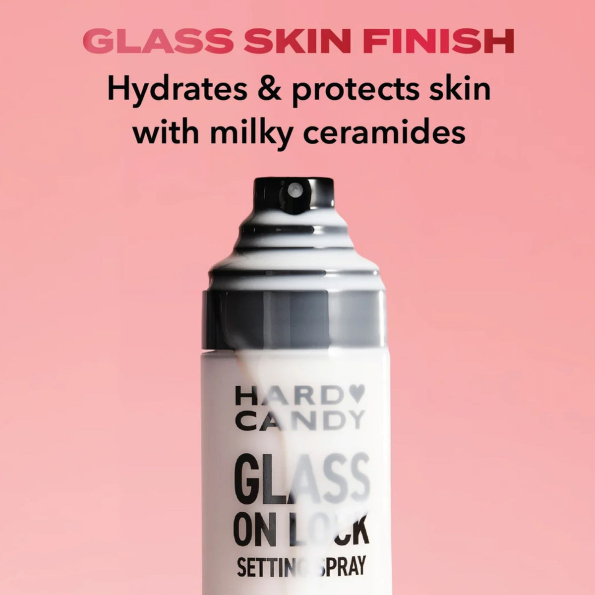 Hard Candy Setting Spray 100ml GLASS ON LOCK