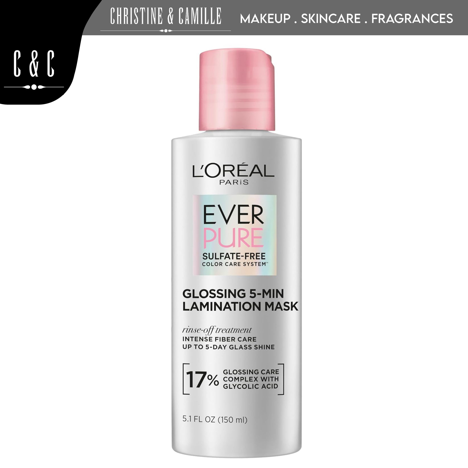 Loreal Ever Pure Glossing 5-min Lamination Hair Mask 150ml