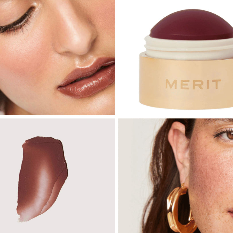 Merit Flush Balm Cheek Color Blush 9g | Lightweight & Blendable Satin Finish