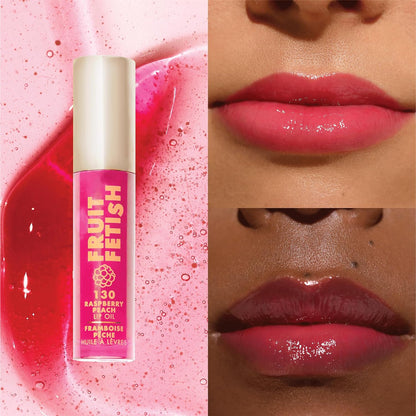 Milani Fruit Fetish Lip Oil 4ml 130 RASPBERRY PEACH
