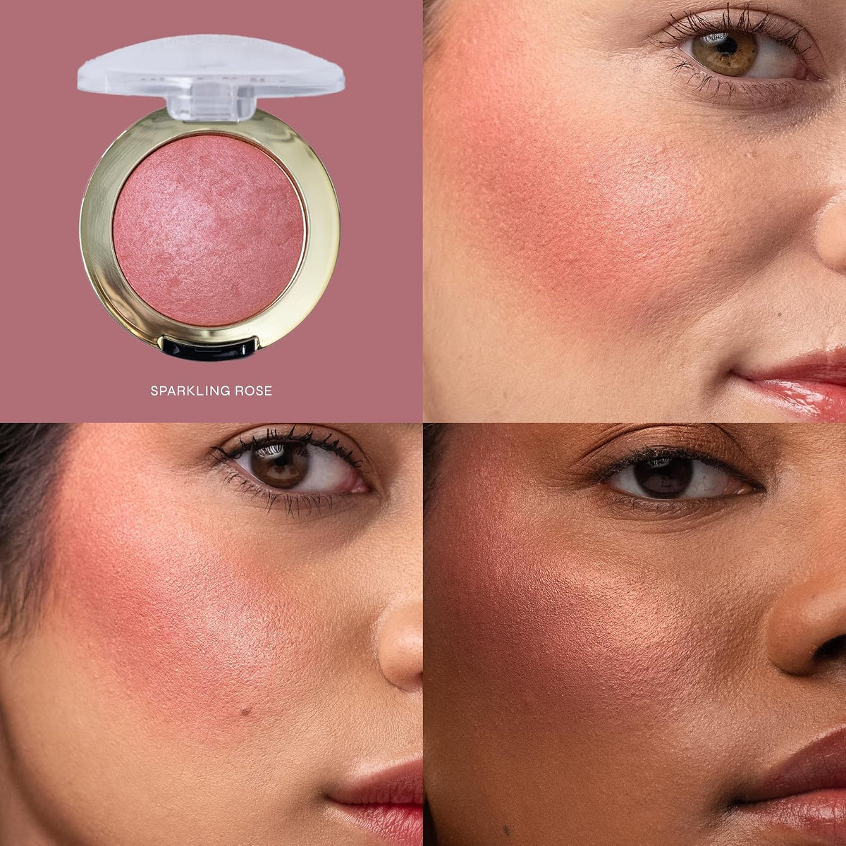Milani Baked Blush 3.5g SPARKLING ROSE