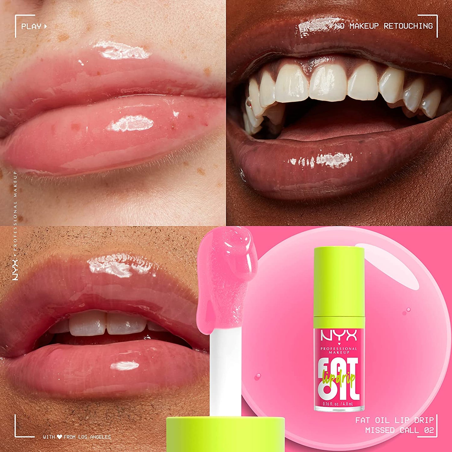 NYX Fat Oil Lip Drip 4.8ml MISSED CALL