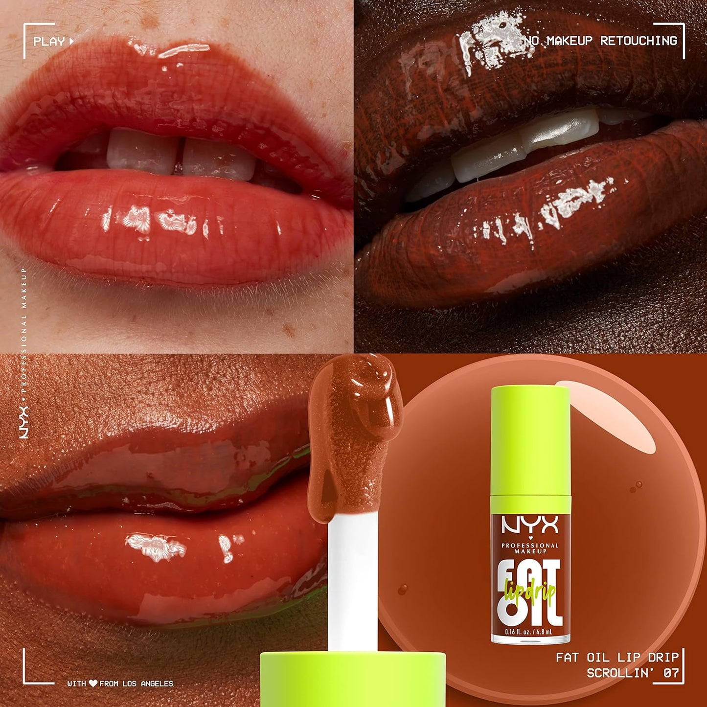 NYX Fat Oil Lip Drip 4.8ml SCROLLIN