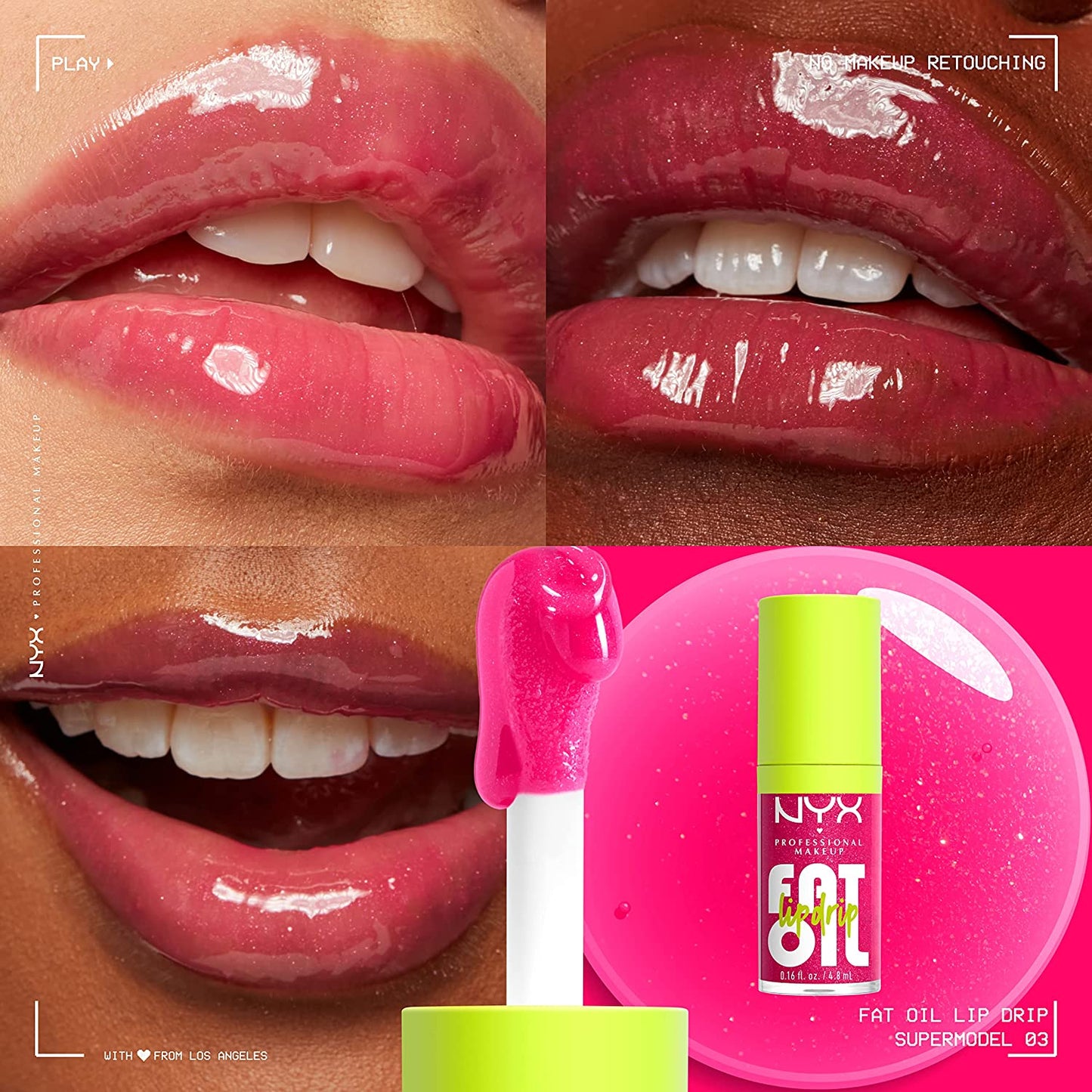 NYX Fat Oil Lip Drip 4.8ml SUPERMODEL