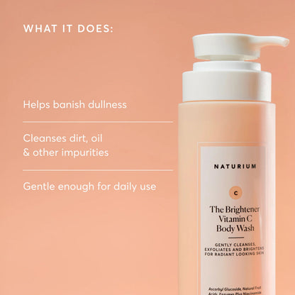Naturium The Brightener Vitamin C Cleansing Body Wash 500ml