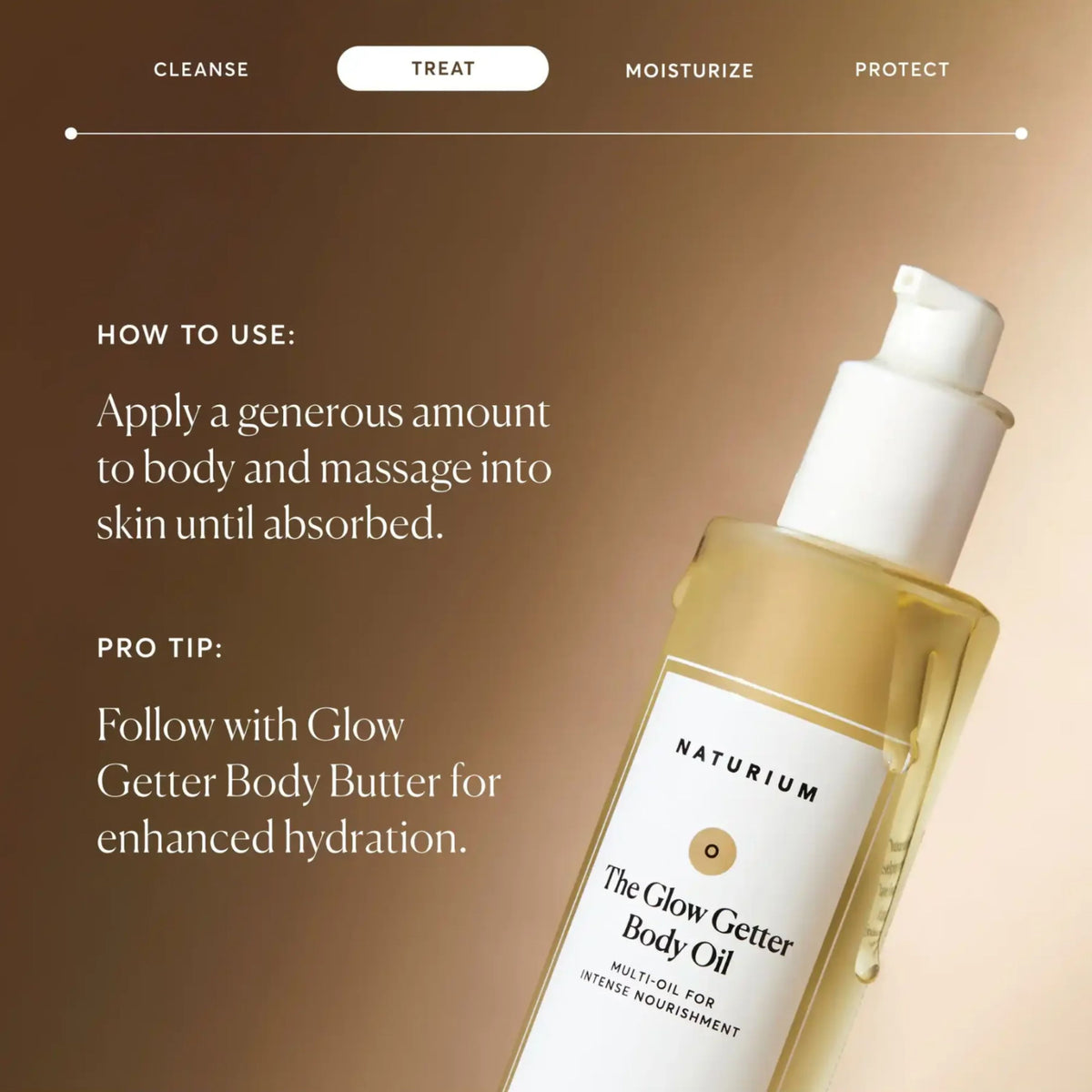 Naturium The Glow Getter Body Oil 100ml
