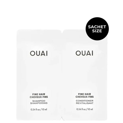Ouai Shampoo & Conditioner 10ml | Sachet Size FINE HAIR
