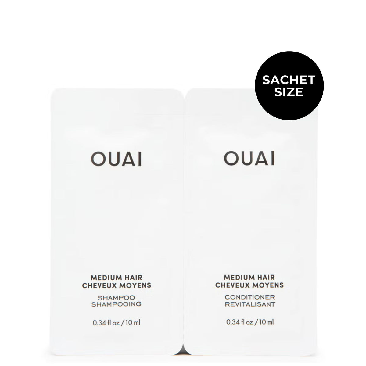 Ouai Shampoo & Conditioner 10ml | Sachet Size MEDIUM HAIR