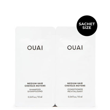 Ouai Shampoo & Conditioner 10ml | Sachet Size MEDIUM HAIR