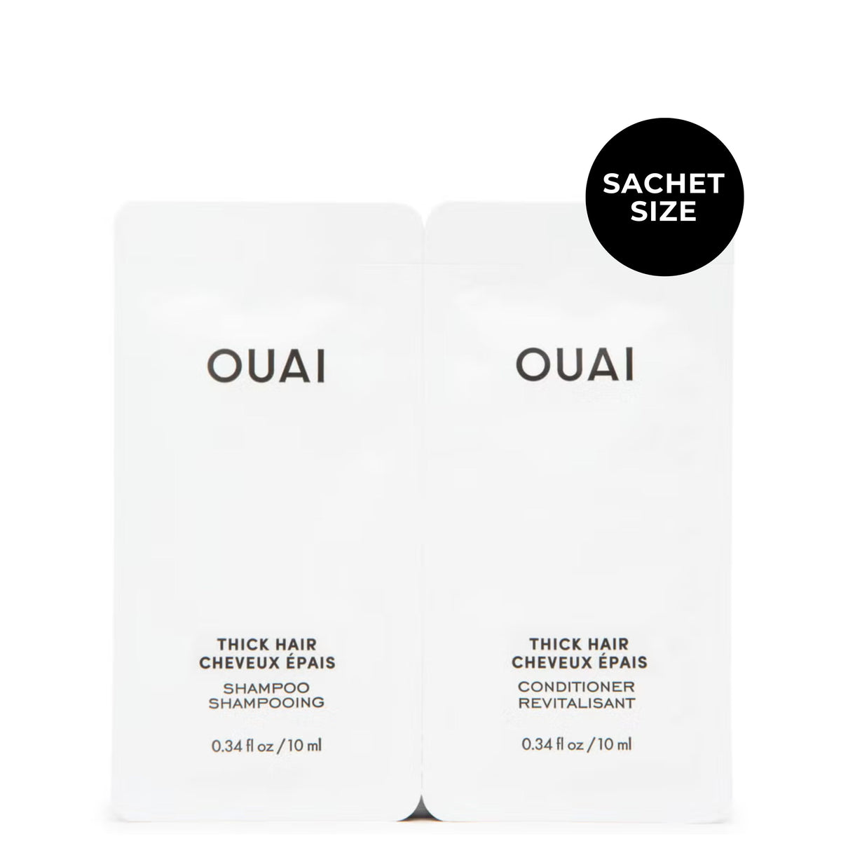 Ouai Shampoo & Conditioner 10ml | Sachet Size THICK HAIR
