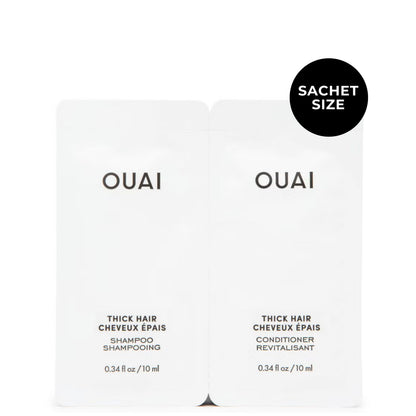 Ouai Shampoo & Conditioner 10ml | Sachet Size THICK HAIR