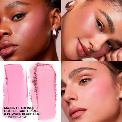 Patrick Ta Major Headlines Double-Take Crème & Powder Blush Duo JUST ENOUGH