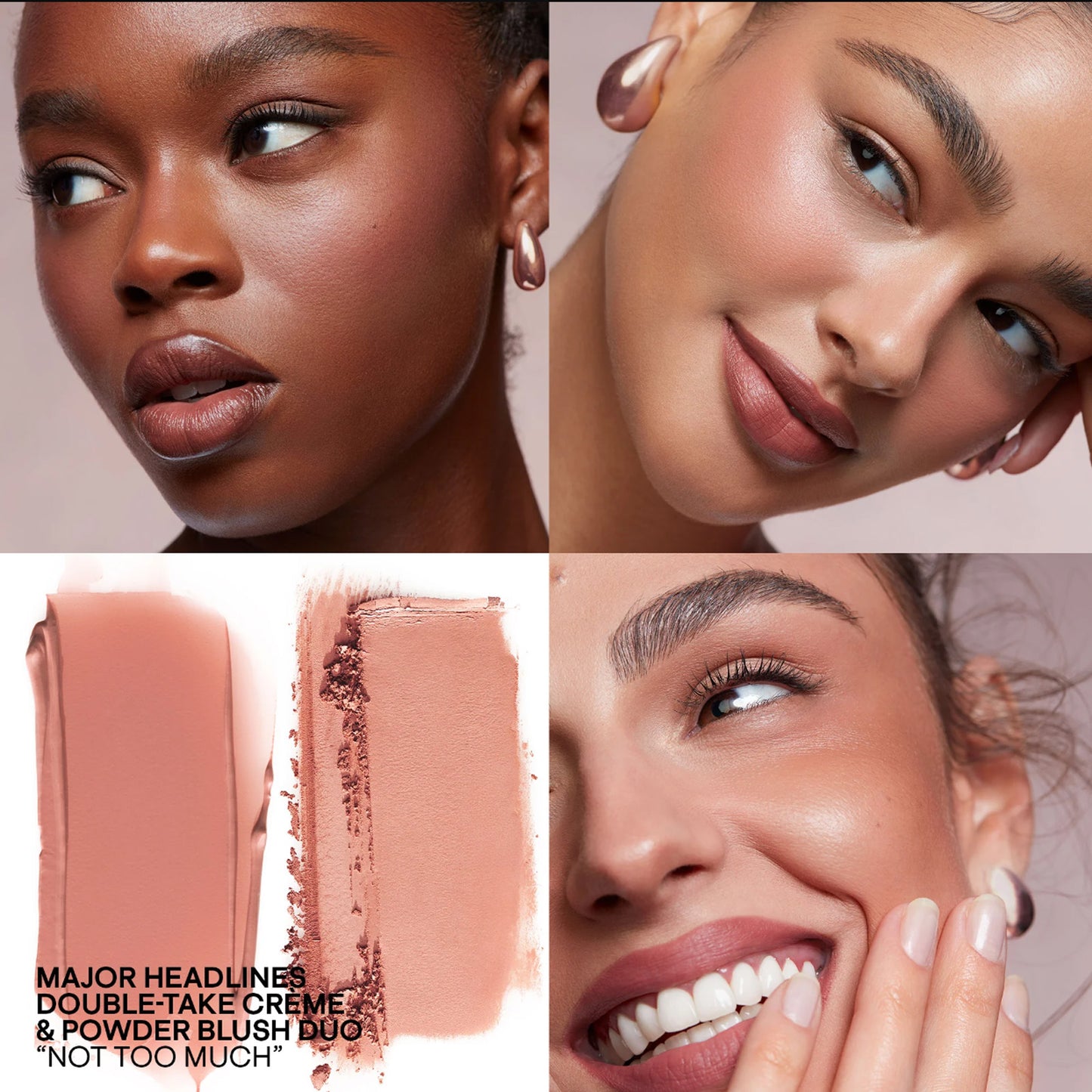 Patrick Ta Major Headlines Double-Take Crème & Powder Blush Duo NOT TOO MUCH