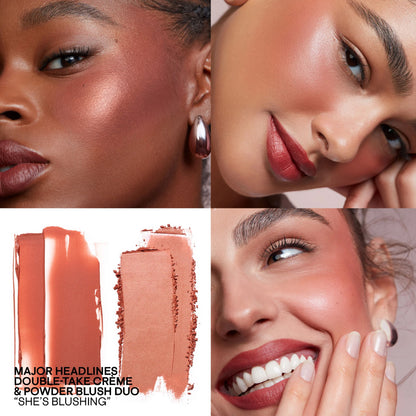 Patrick Ta Major Headlines Double-Take Crème & Powder Blush Duo SHE'S BLUSHING