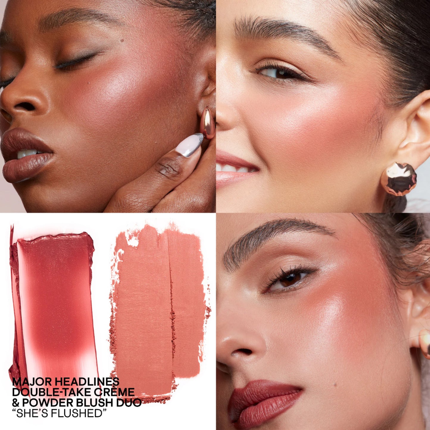 Patrick Ta Major Headlines Double-Take Crème & Powder Blush Duo SHE'S FLUSHED