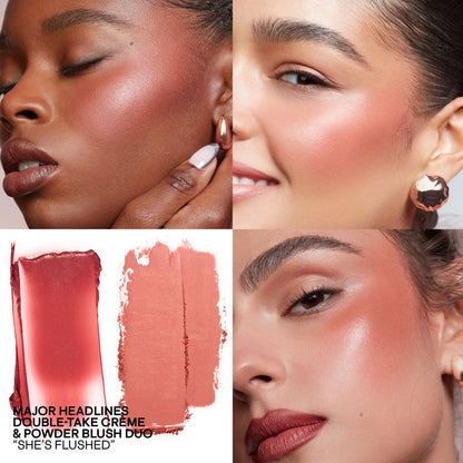 Patrick Ta Major Headlines Double-Take Crème & Powder Blush Duo SHE'S FLUSHED