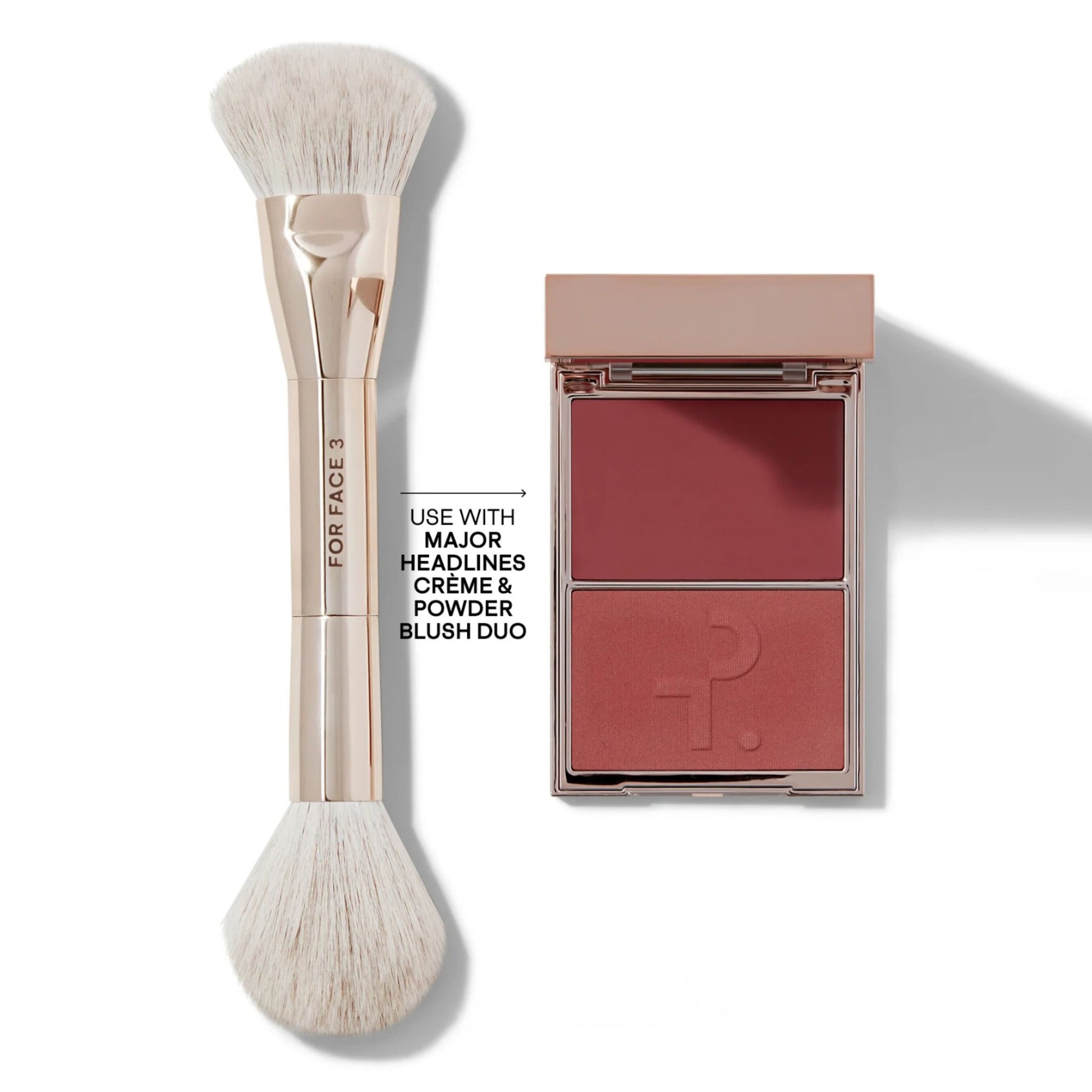 Patrick Ta Dual Ended Blush Brush - For Face #3