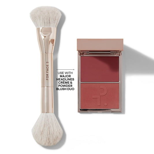 Patrick Ta Dual Ended Blush Brush - For Face #3