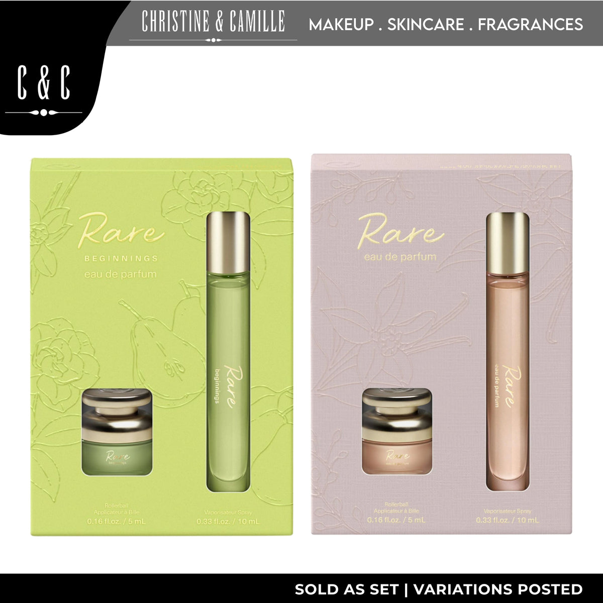 Rare Beauty Eau de Parfum Mini Set | Mini Parfum Set