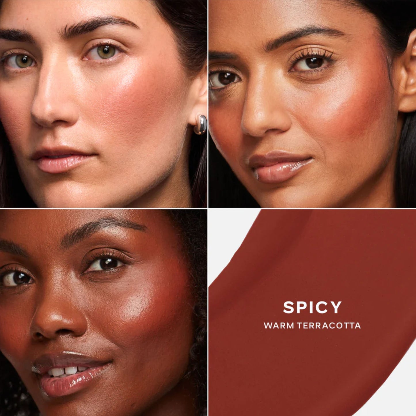 Saie Dew Blush Liquid Cheek Blush SPICY