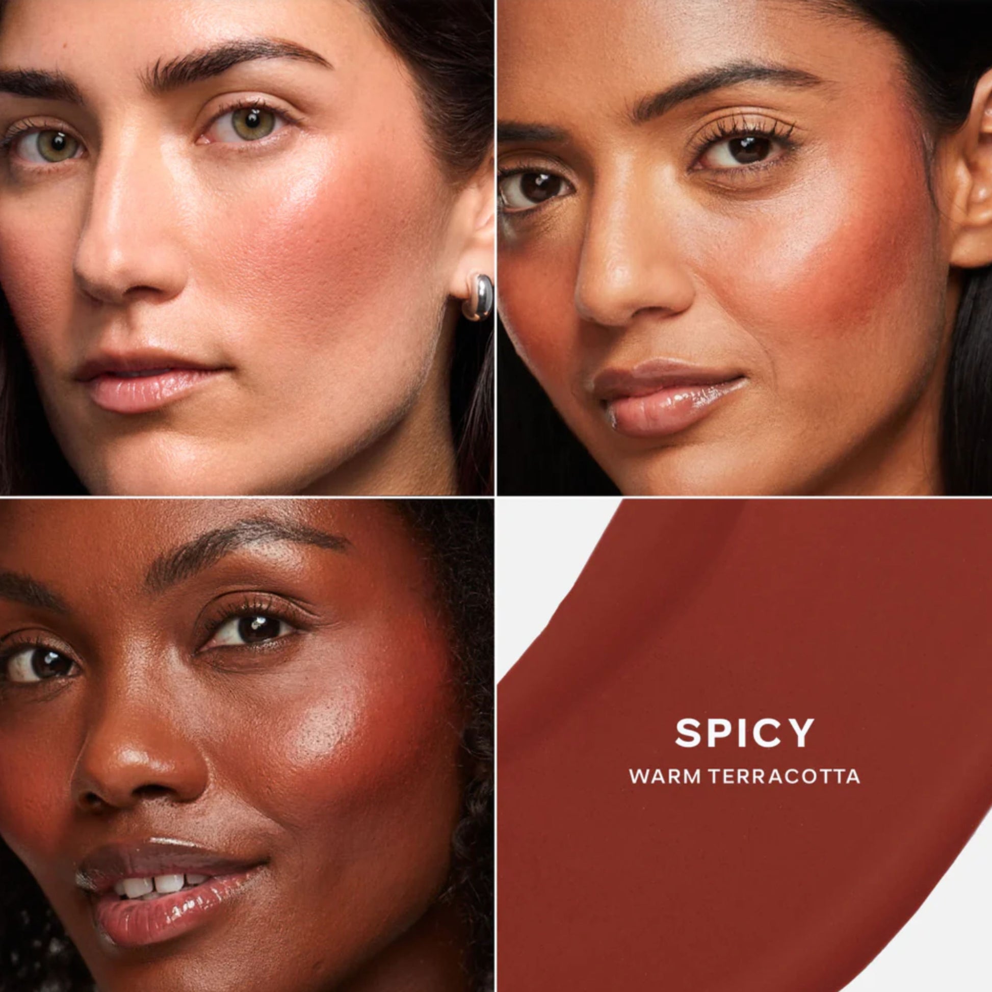 Saie Dew Blush Liquid Cheek Blush SPICY