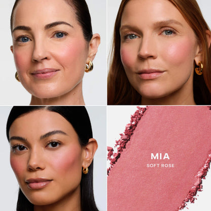 Saie SuperSuede Radiant Baked Powder Blush 3g MIA
