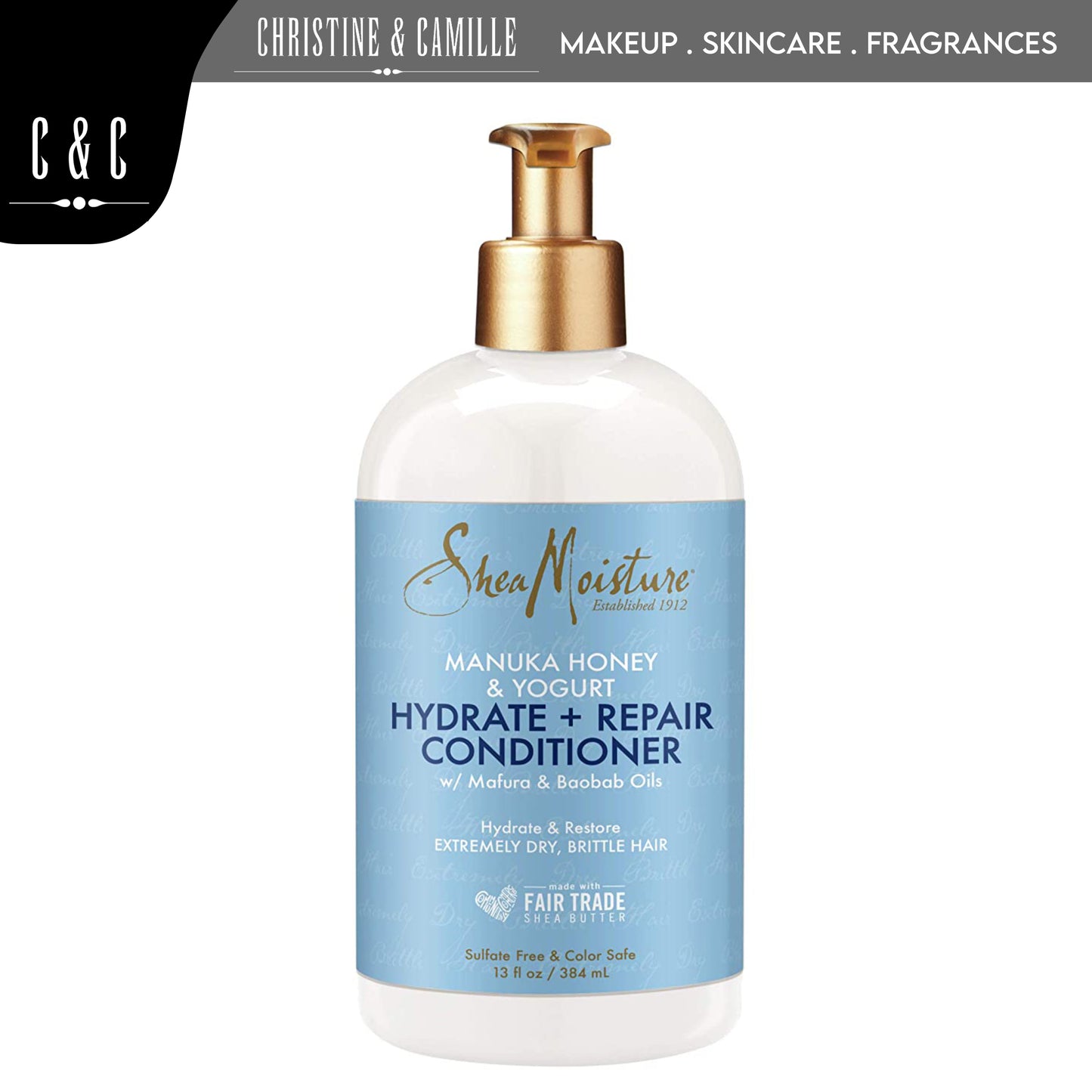 SheaMoisture Hydrate & Repair Manuka Honey & Yogurt Conditioner 384ml
