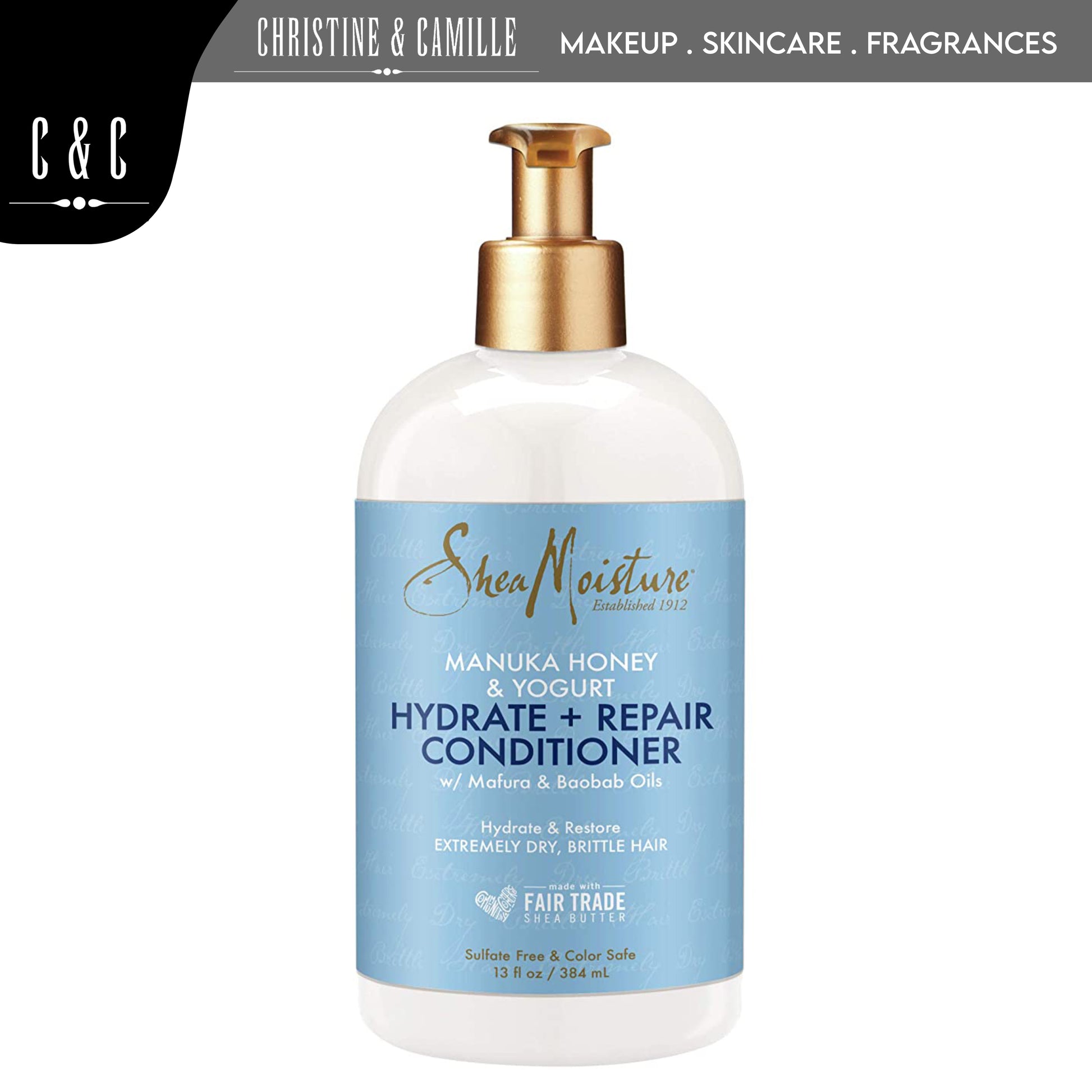 SheaMoisture Hydrate & Repair Manuka Honey & Yogurt Conditioner 384ml