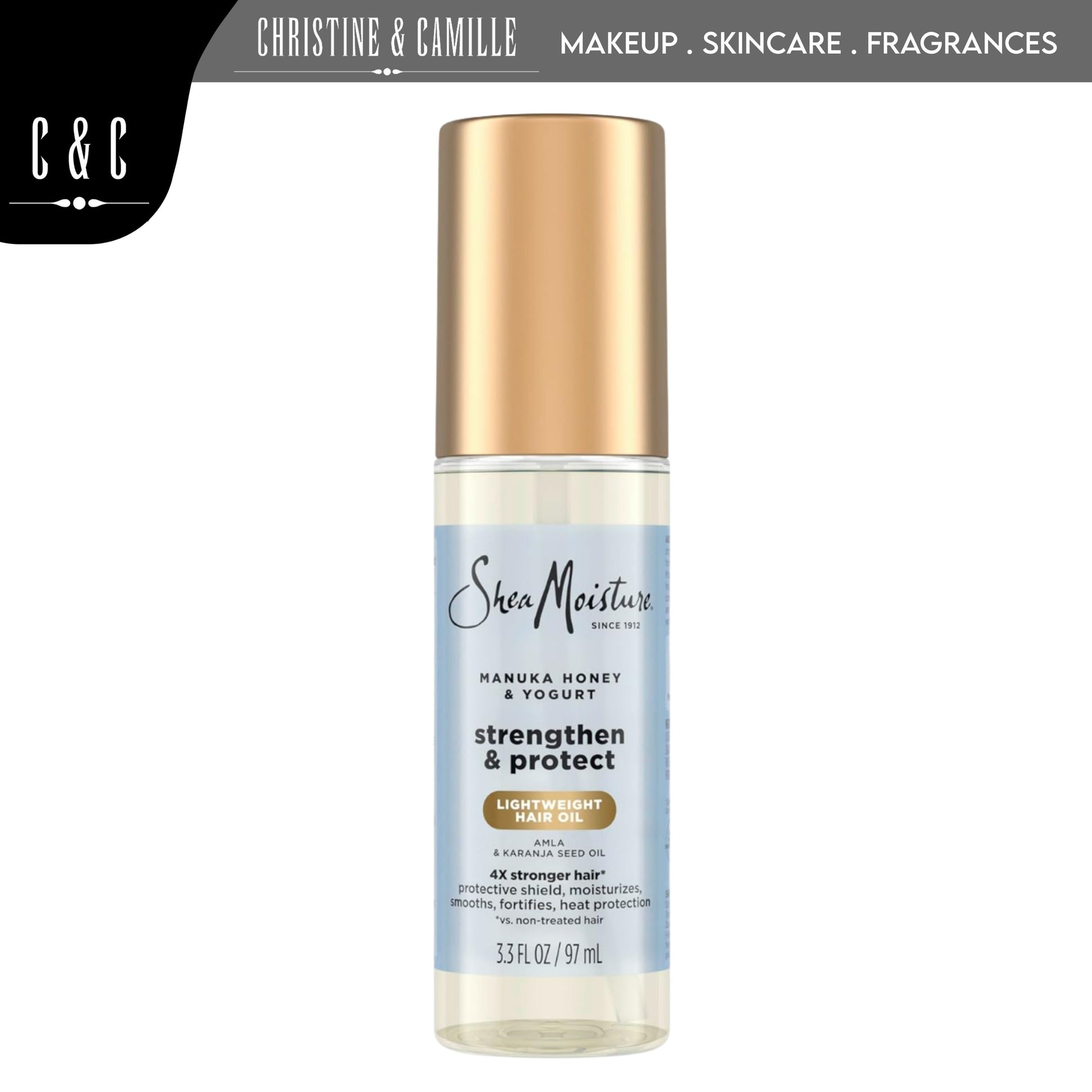 SheaMoisture Strengthen & Protect Manuka Honey & Yogurt Hair Oil 97ml