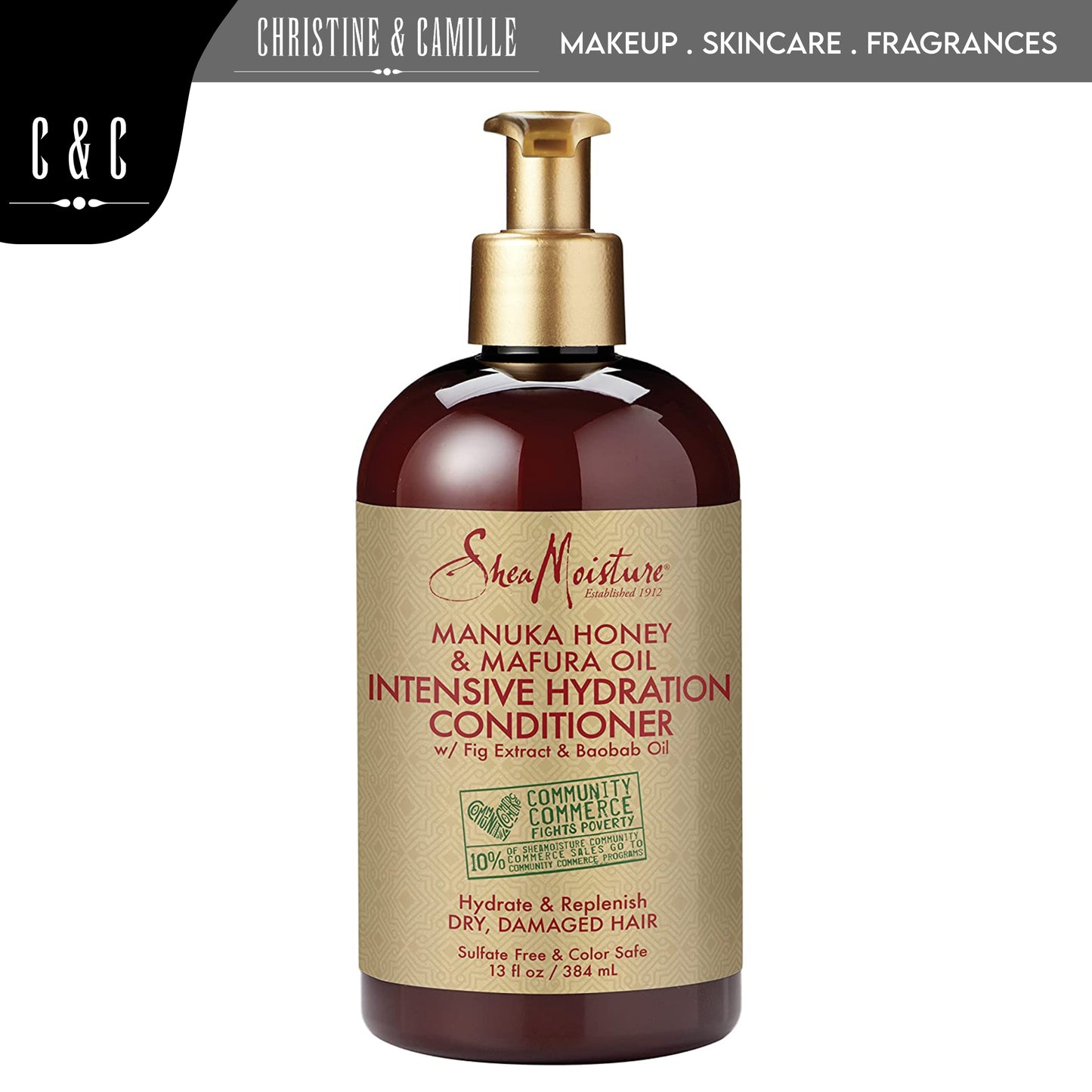 Shea Moisture Intensive Hydration Manuka Honey & Marufa Oil Conditioner 384ml