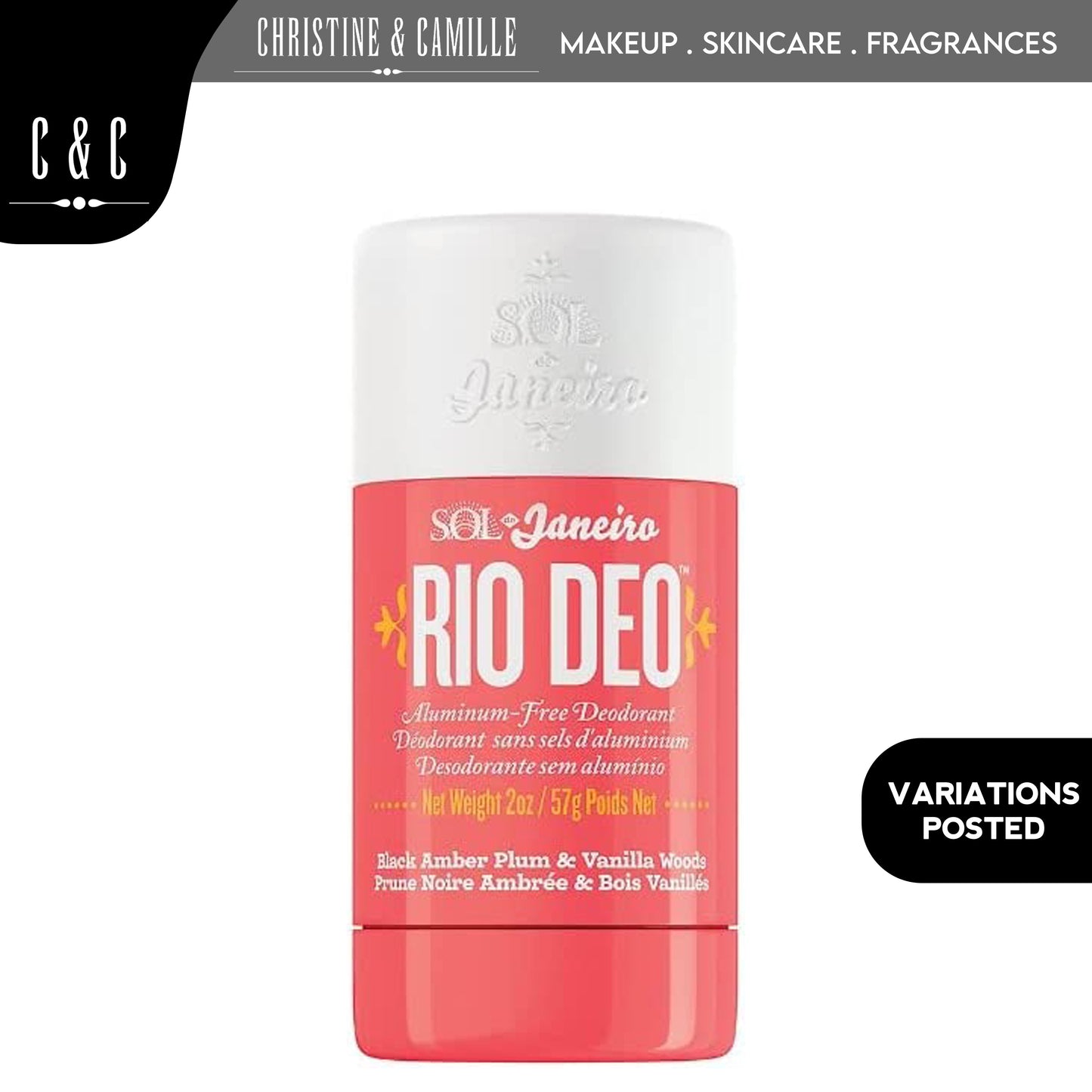 Sol de Janeiro Rio Deo Cheriosa 40 Aluminum Free Deodorant 57g