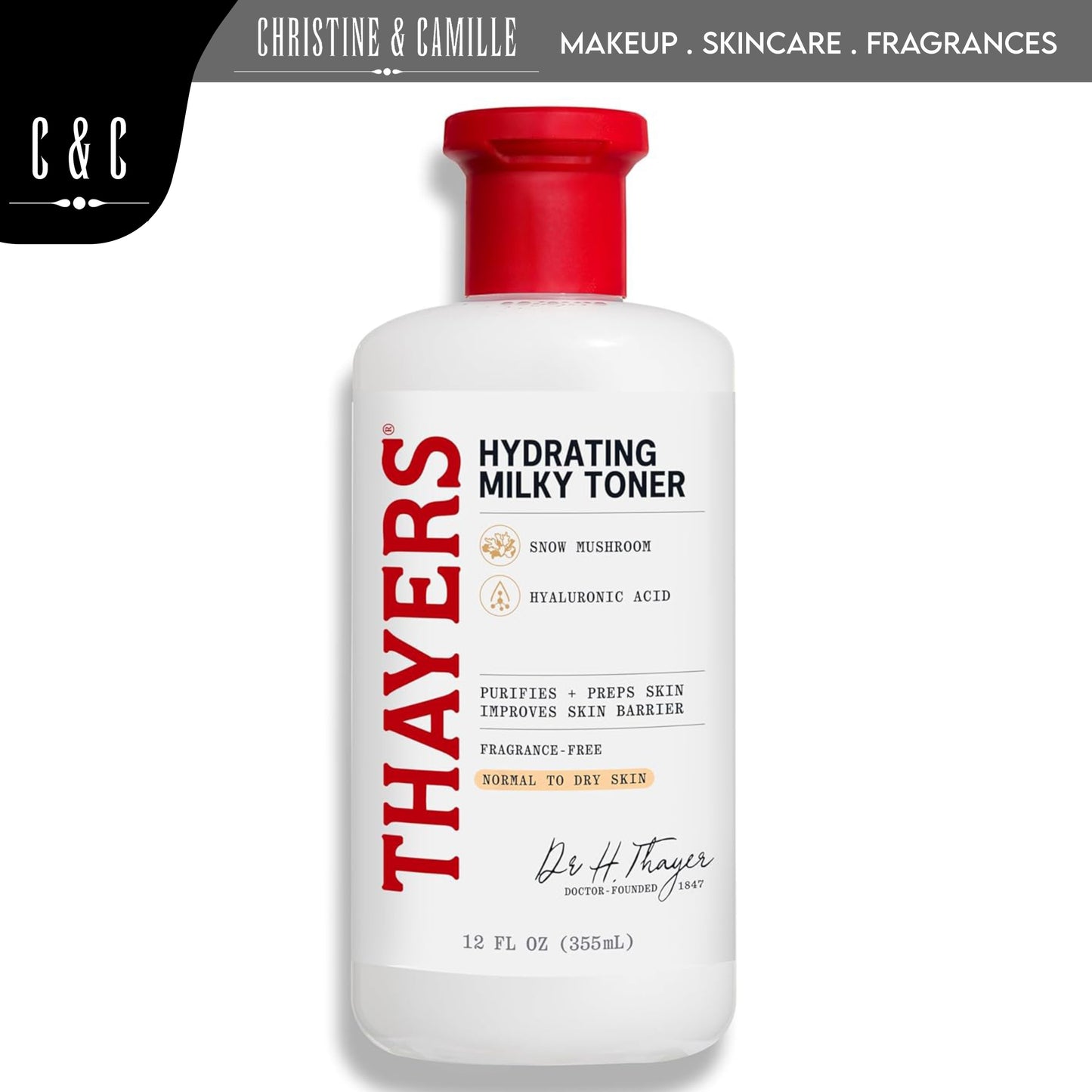 Thayers Hydrating Milky Toner 355ml
