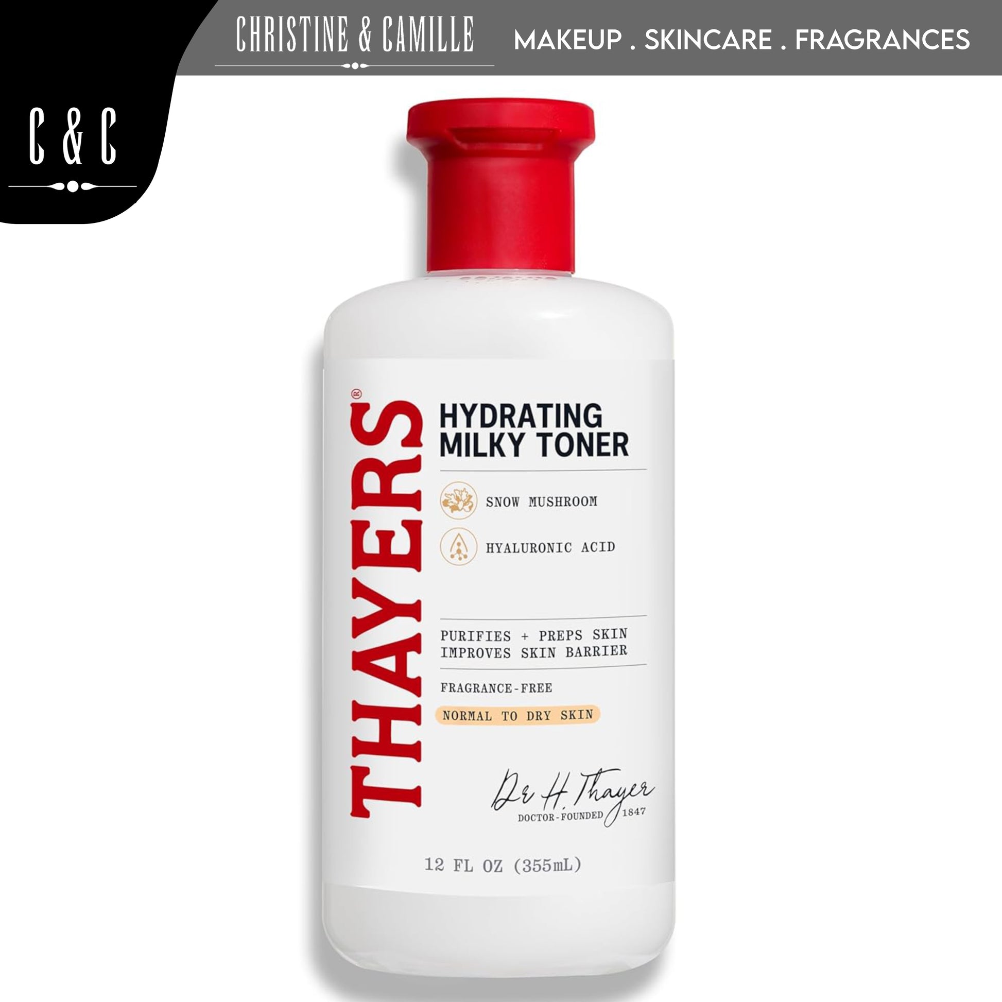Thayers Hydrating Milky Toner 355ml