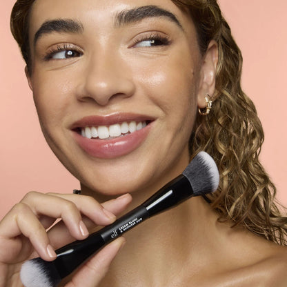 ELF Cream Blush & Bronzer Duo Brush