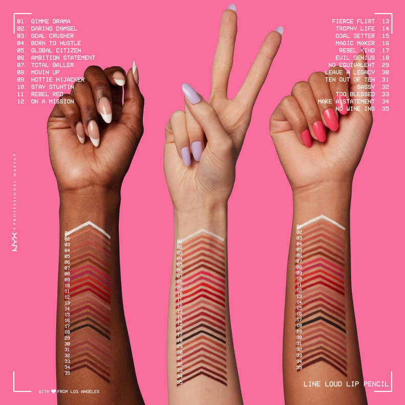 NYX Line Loud Lip Pencil 1.2g